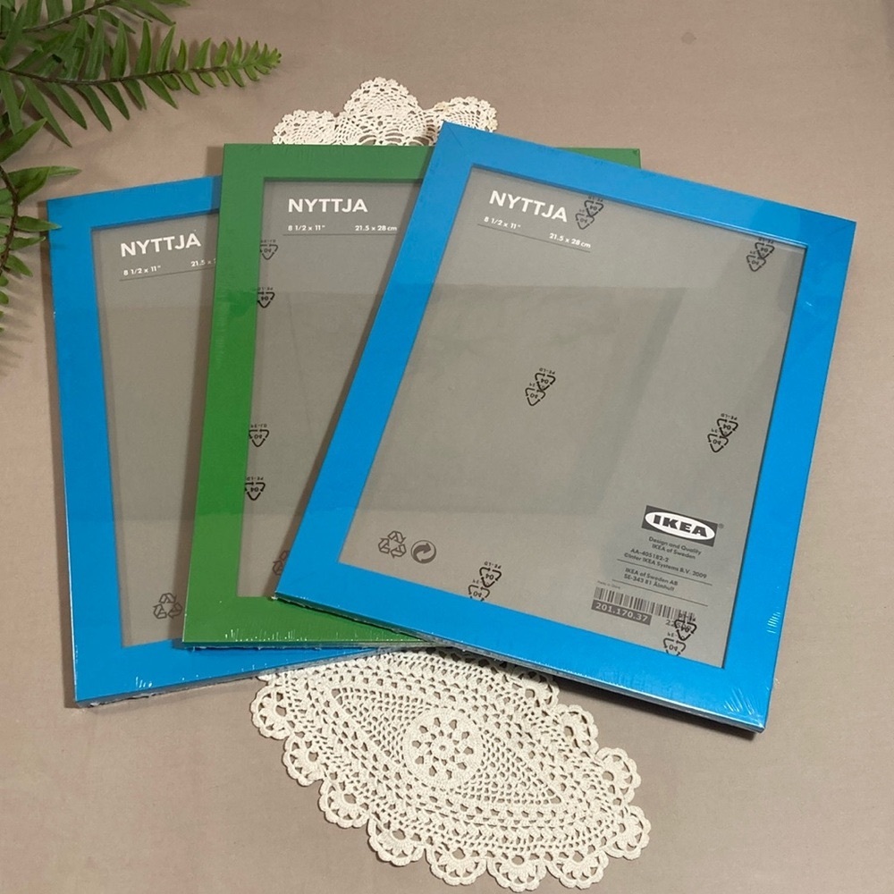 New IKEA NYTTJA Picture Frames Set Of 3
